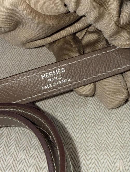 Hermes Kelly 25 Sellier Etoupe Epsom Leather w/Palladium Hardware (2018) Unworn - 7