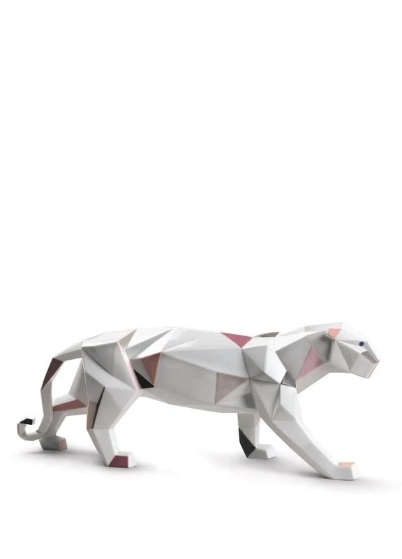 LladrÃƒÂ² Panther Sculpture Matte White Limited Ref. 01009298 - Official: LladrÃƒÂ² Panther Sculpture Matte White Limited Ref. 01009298 - Official Material: Porcelain LladrÃƒÂ² Panther - Dimensions: Height: 19 cm x Width x 12 -