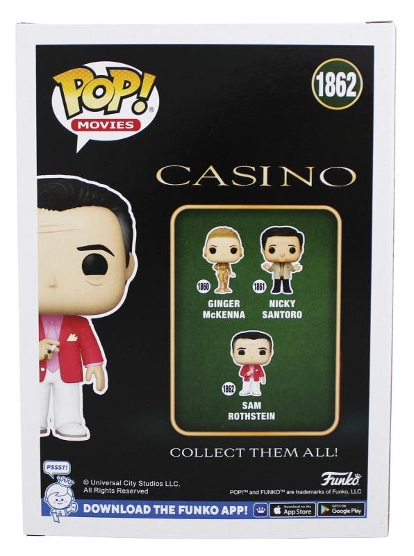 Robert De Niro Casino Signed Sam Rothstein #1862 Funko Pop Vinyl Figure BAS - 4