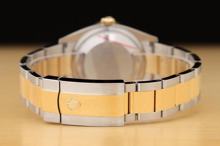 2019 CARD ROLEX DATEJUST 126233 18K YELLOW GOLD STEEL 36MM 2TONE CHAMPAGNE WATCH - 7