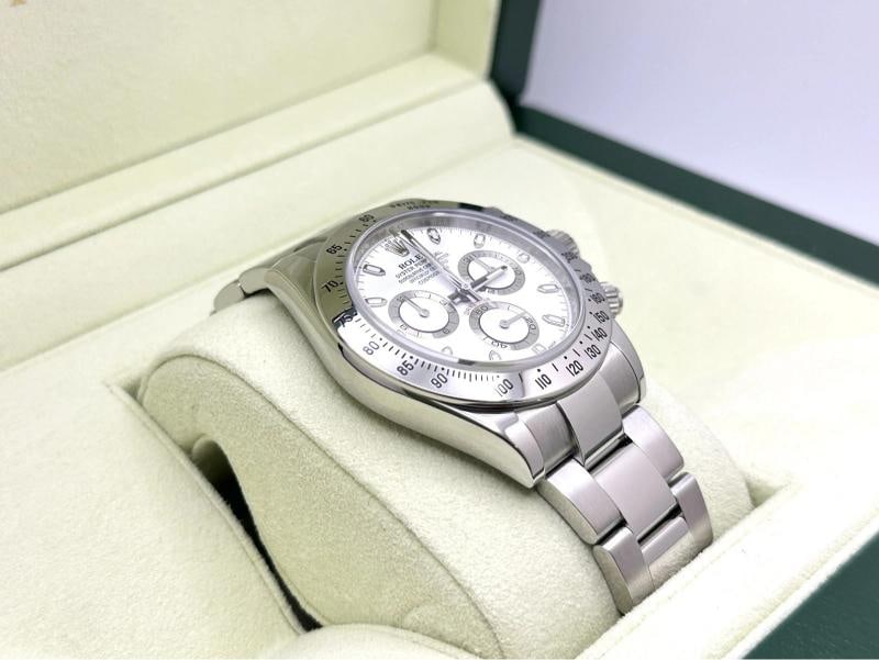 2012 Rolex Daytona Cosmograph 116520 40mm White Dial Stainless Steel Box Paper - 4