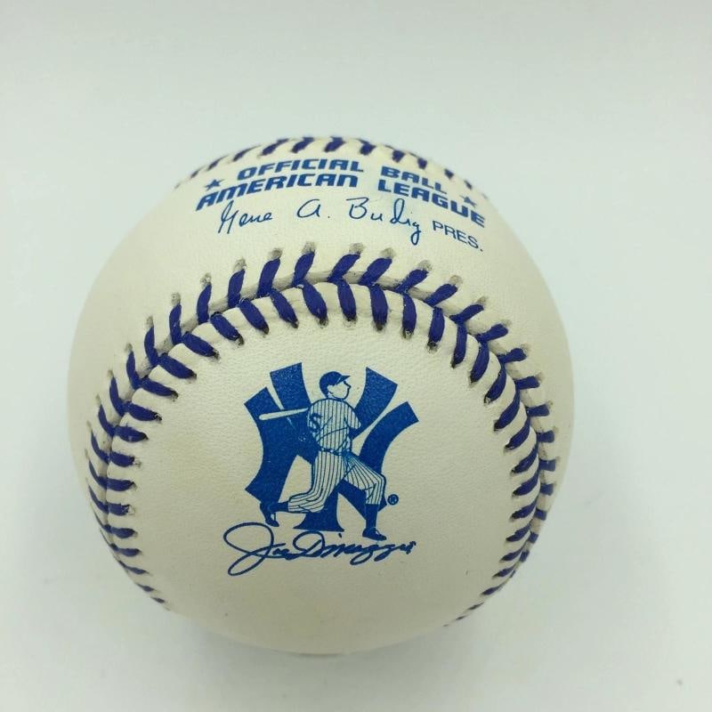 RARE Joe Dimaggio "Death Bed" Signed 1998 Joe Dimaggio Day Baseball Beckett JSA. - 3