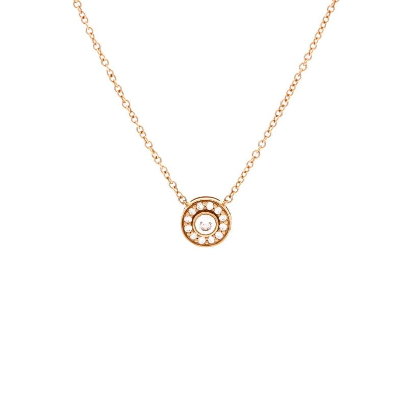 Tiffany & Co. Circlet Pendant Necklace 18K Rose Gold with Diamonds Mini: Condition: Pre-owned - Good,Brand: Tiffany & Co.,Main Stone: Diamond,Metal: 18K Rose Gold,Metal Purity: 18K,Style: Pendant,Type: Necklace,Color: Rose Gold,Material: 18K Rose Gold, Diamond