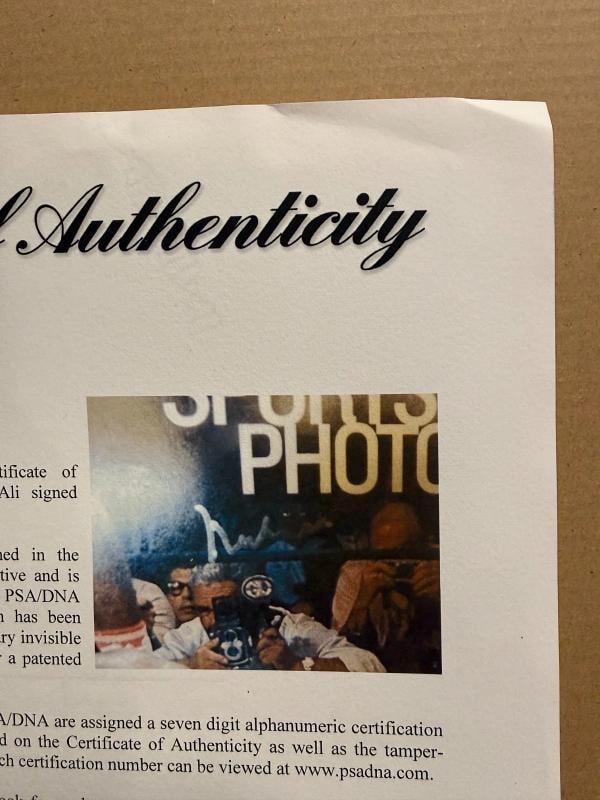 Muhammad Ali Signed Sports Illustrated Magazine Jul 1999 PSA DNA ITP LOA 4A10417 - 4