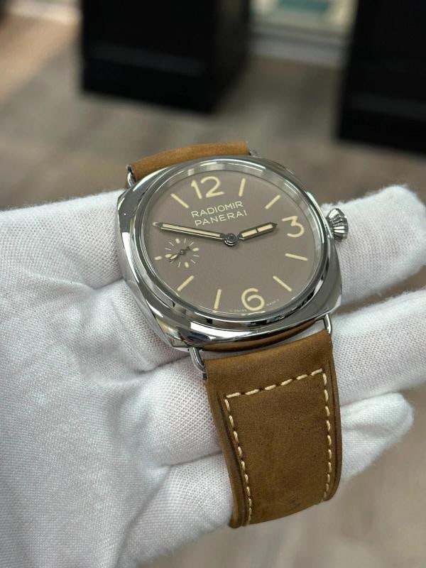Panerai PAM01385 PAM 1385 45mm Luminor Officine Brown Dial Box Paper 2023 - 4