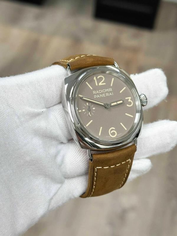Panerai PAM01385 PAM 1385 45mm Luminor Officine Brown Dial Box Paper 2023 - 5