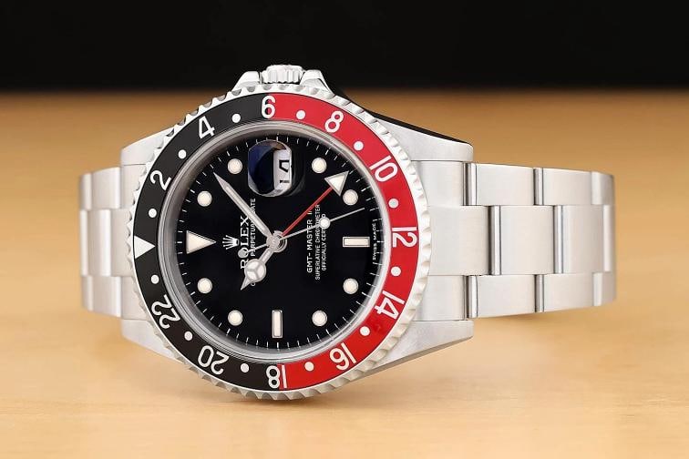 2006 PAPER ROLEX GMT MASTER II COKE 16710T BLACK 40MM DATE OYSTER STEEL WATCH - 2