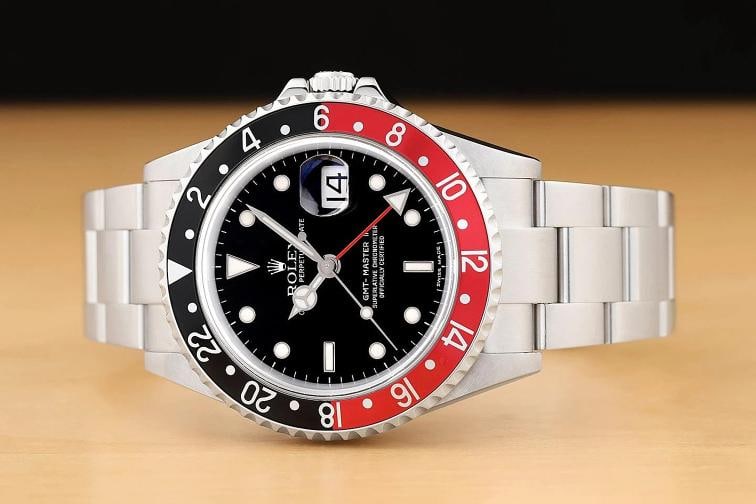 2006 PAPER ROLEX GMT MASTER II COKE 16710T BLACK 40MM DATE OYSTER STEEL WATCH - 3