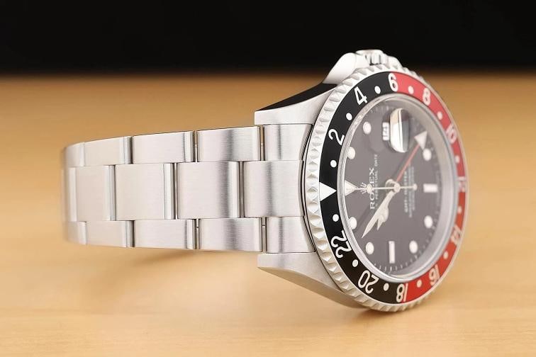 2006 PAPER ROLEX GMT MASTER II COKE 16710T BLACK 40MM DATE OYSTER STEEL WATCH - 8