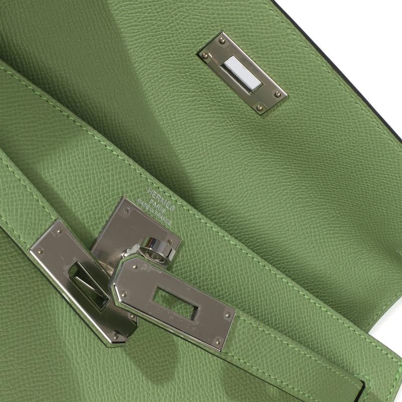 HermÃƒÂ¨s Vert Criquet Epsom Sellier Kelly 28 PHW - 2