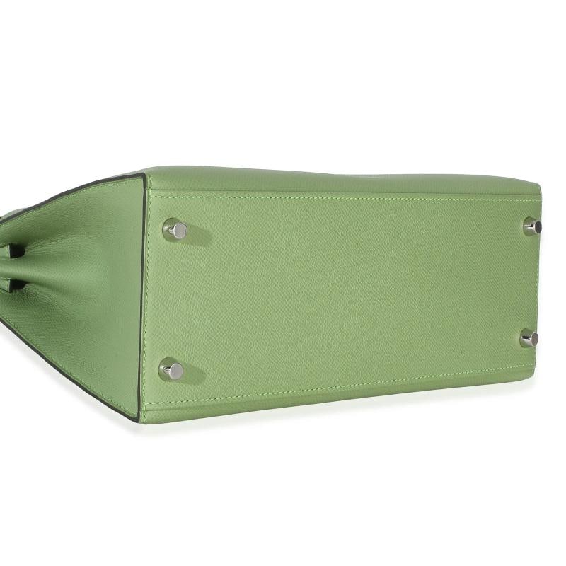HermÃƒÂ¨s Vert Criquet Epsom Sellier Kelly 28 PHW - 7