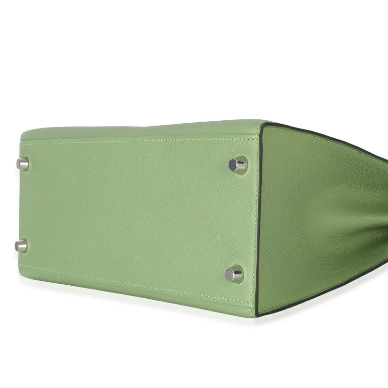 HermÃƒÂ¨s Vert Criquet Epsom Sellier Kelly 28 PHW - 9