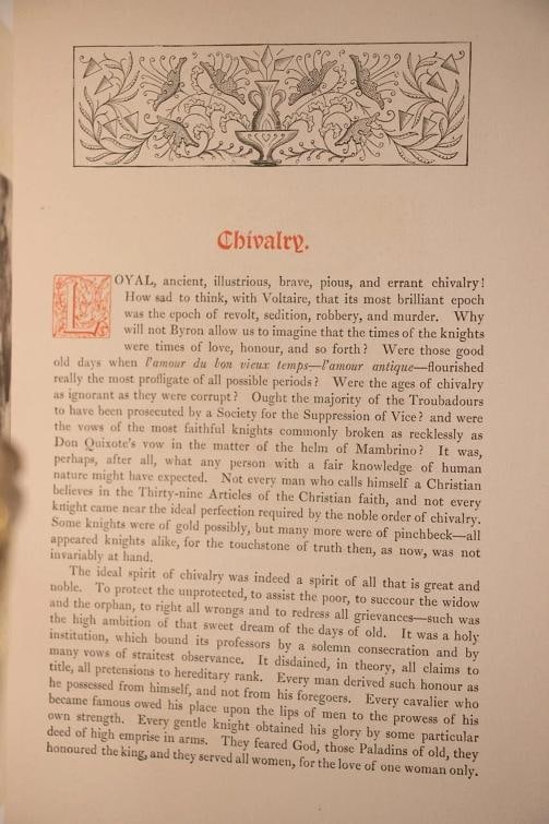 James Mew / 1884 1stED Types From Spanish Story Fine Leather Binding 1st Edition - 13