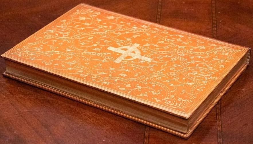 James Mew / 1884 1stED Types From Spanish Story Fine Leather Binding 1st Edition - 2