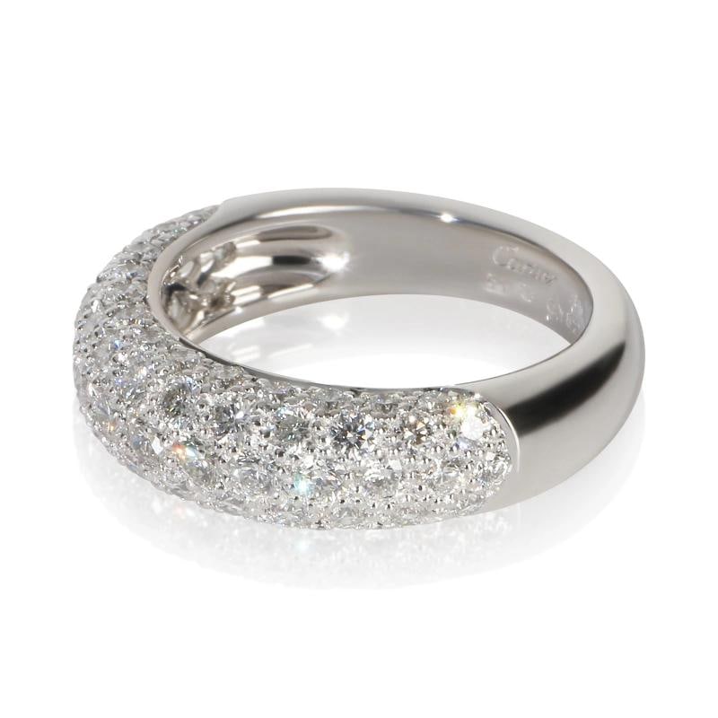Cartier White Gold Diamond Mimi Star Ring - 2