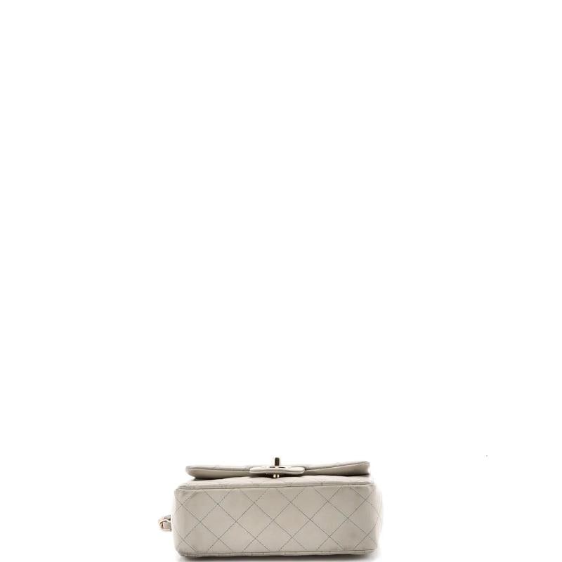 Chanel Classic Single Flap Bag Quilted Lambskin Mini - 4