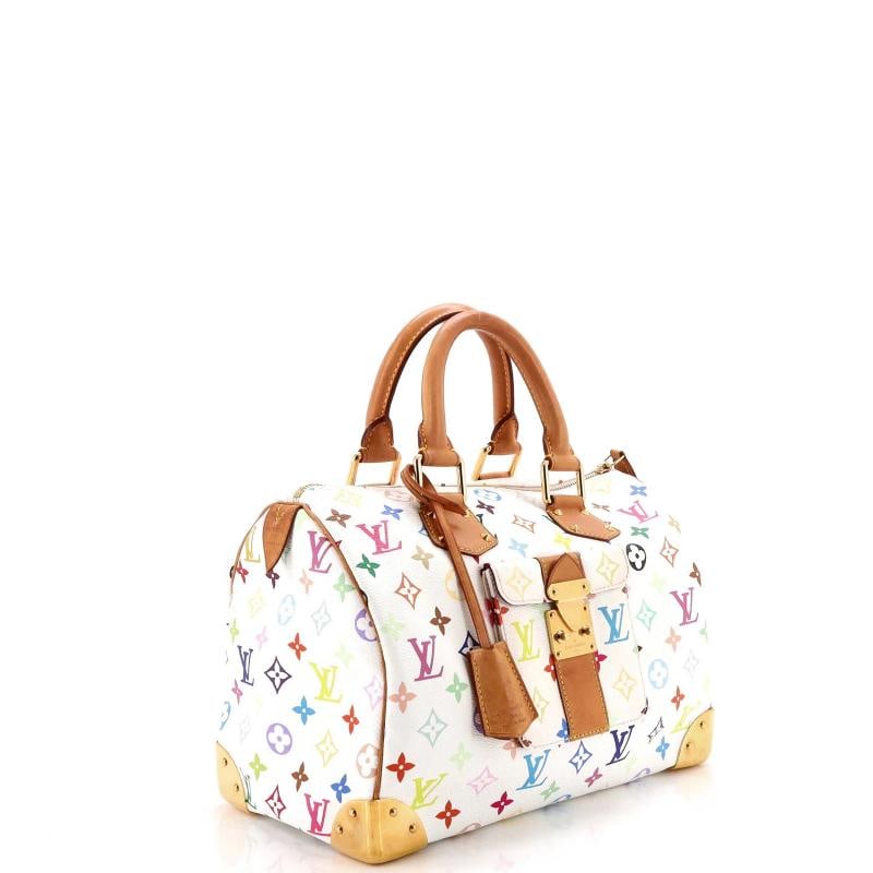 Louis Vuitton Speedy Handbag Monogram Multicolor 30 - 2