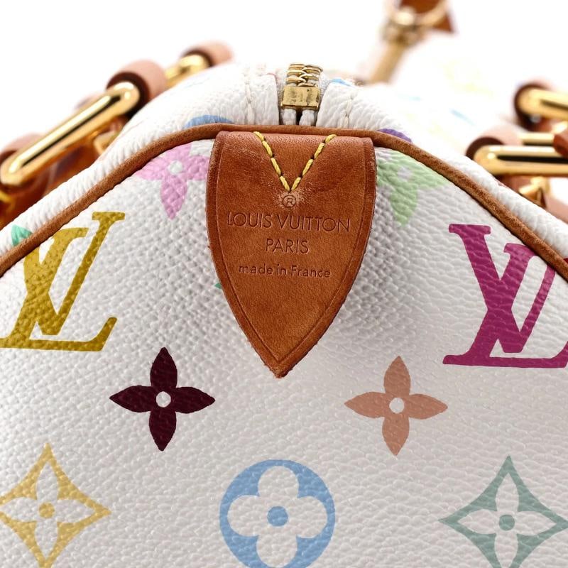 Louis Vuitton Speedy Handbag Monogram Multicolor 30 - 7
