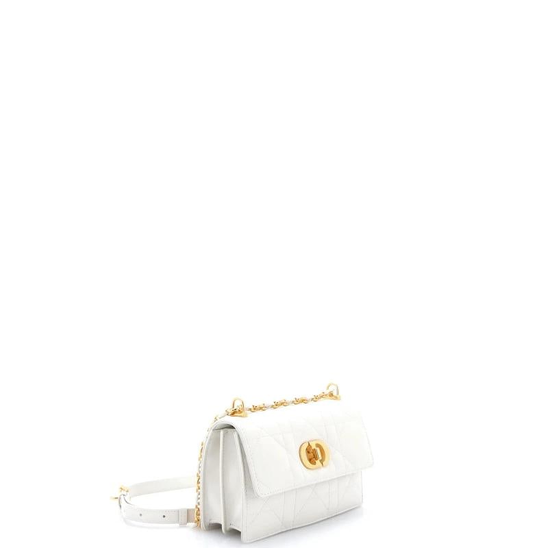 Christian Dior Miss Caro Flap Bag Cannage Quilt Calfskin Mini - 2