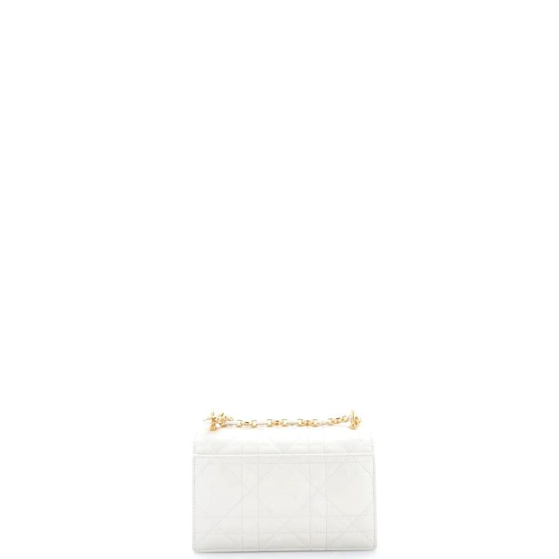 Christian Dior Miss Caro Flap Bag Cannage Quilt Calfskin Mini - 3