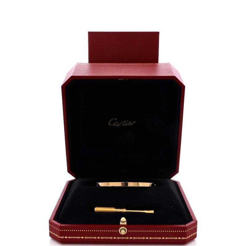 Cartier Love Bracelet 18K Yellow Gold Small - 2