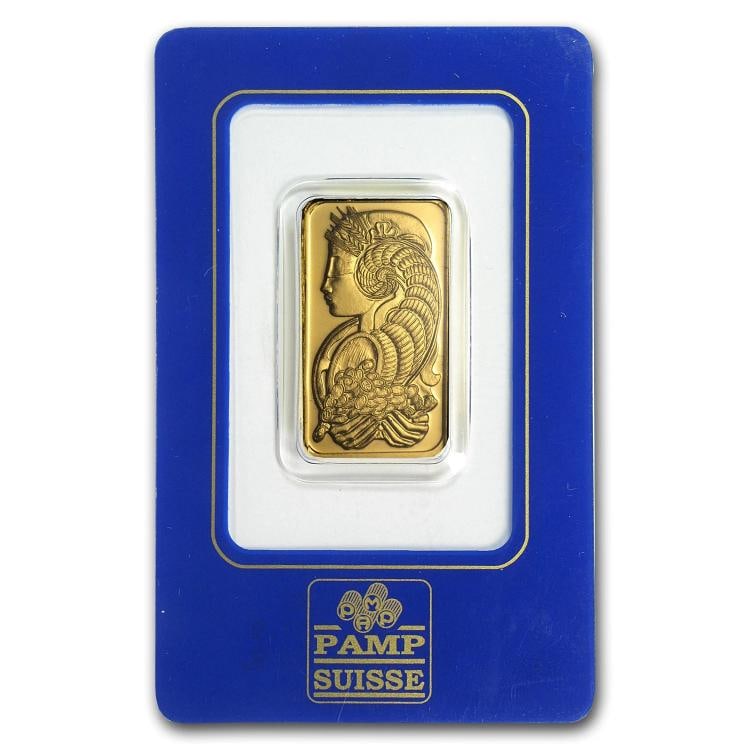 2 Tolas Gold Bar - PAMP Suisse Fortuna (In Assay): Brand: Pamp Suisse,MPN: 70294,Year: N/A,Fineness: 0.9999,Denomination: N/A,Circulated/Uncirculated: Circulated,Certification: Uncertified,Country of Origin: Switzerland