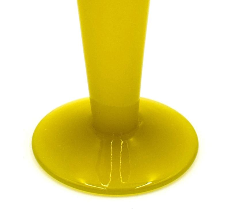 Rare Steuben Yellow Jade Rocket Perfume Bottle, Circa 1910 - 4