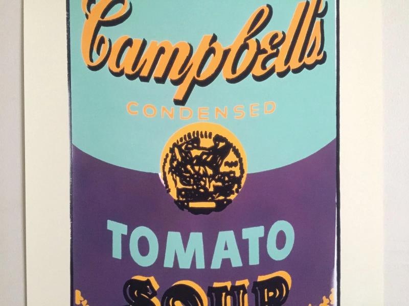 ANDY WARHOL FOUNDATION LITHOGRAPH PRINT POP ART POSTER "CAMPBELLS SOUP CAN" 1965 - 3