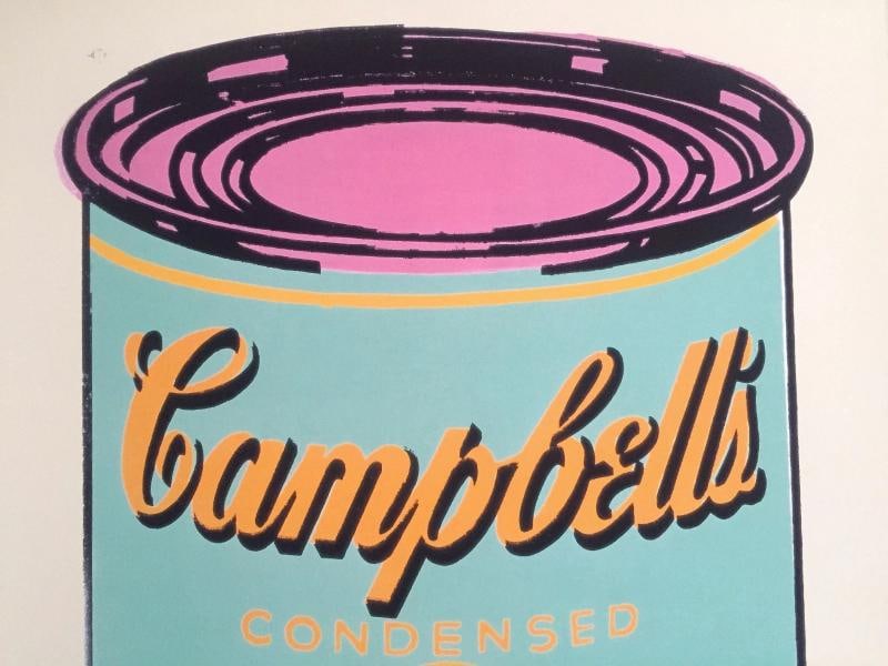 ANDY WARHOL FOUNDATION LITHOGRAPH PRINT POP ART POSTER "CAMPBELLS SOUP CAN" 1965 - 5