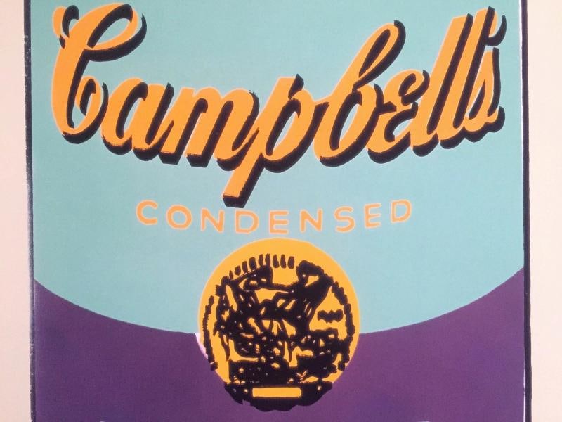ANDY WARHOL FOUNDATION LITHOGRAPH PRINT POP ART POSTER "CAMPBELLS SOUP CAN" 1965 - 6