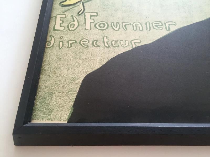 TOULOUSE LAUTREC RARE EARLY 20TH C FRAMED FRENCH LITHOGRAPH PRINT DIVAN JAPONAIS - 11