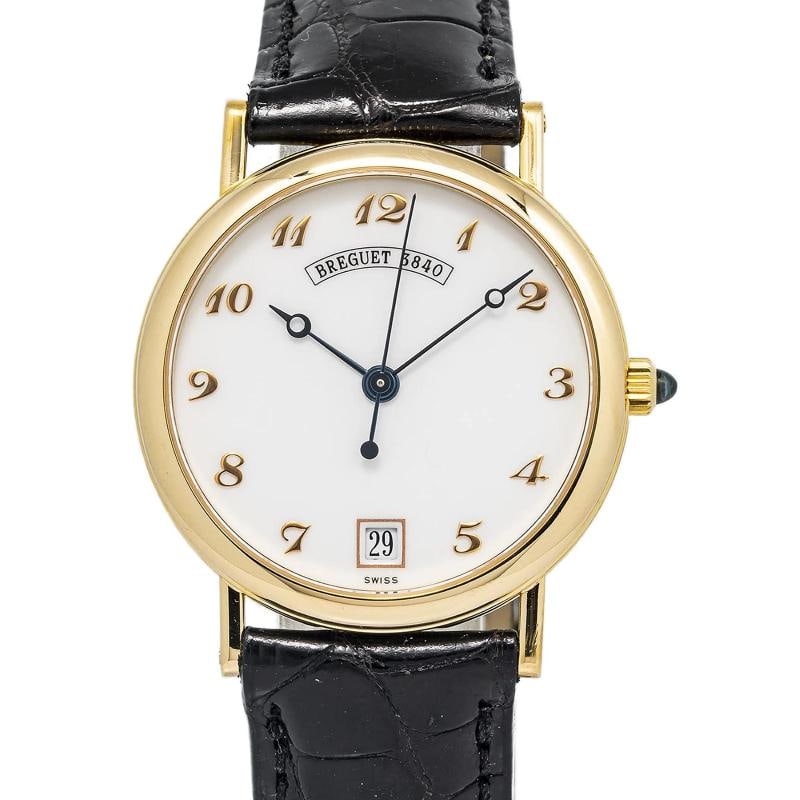 Breguet Classique 3325BA 18K Yellow Gold White Dial Auto Unisex Watch 32mm - 2