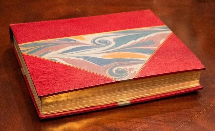 1817 The Battle of Waterloo Bound by Riviere Color Plates First Edition 12" Tall - 4