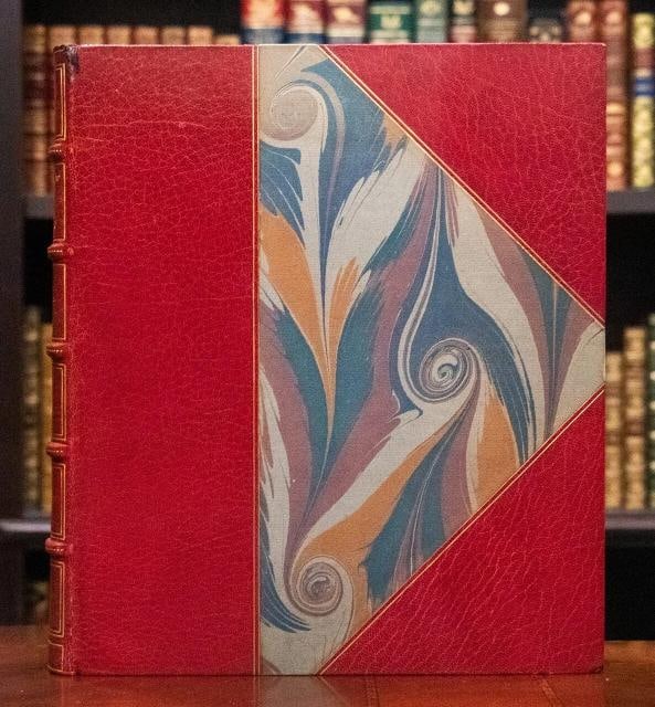 1817 The Battle of Waterloo Bound by Riviere Color Plates First Edition 12" Tall - 5