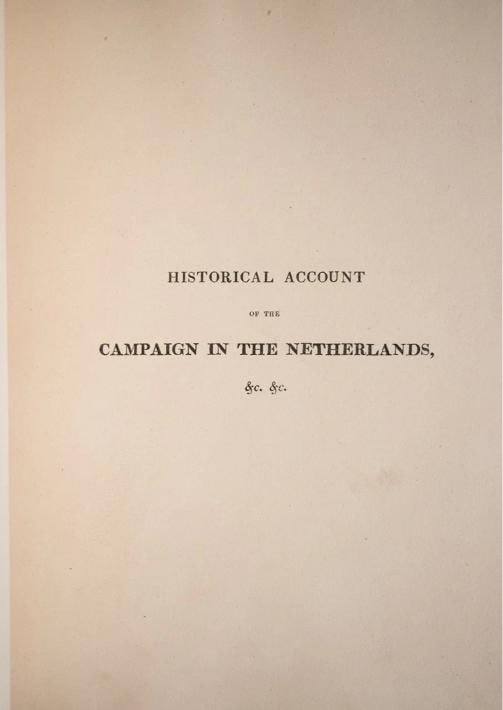 1817 The Battle of Waterloo Bound by Riviere Color Plates First Edition 12" Tall - 8