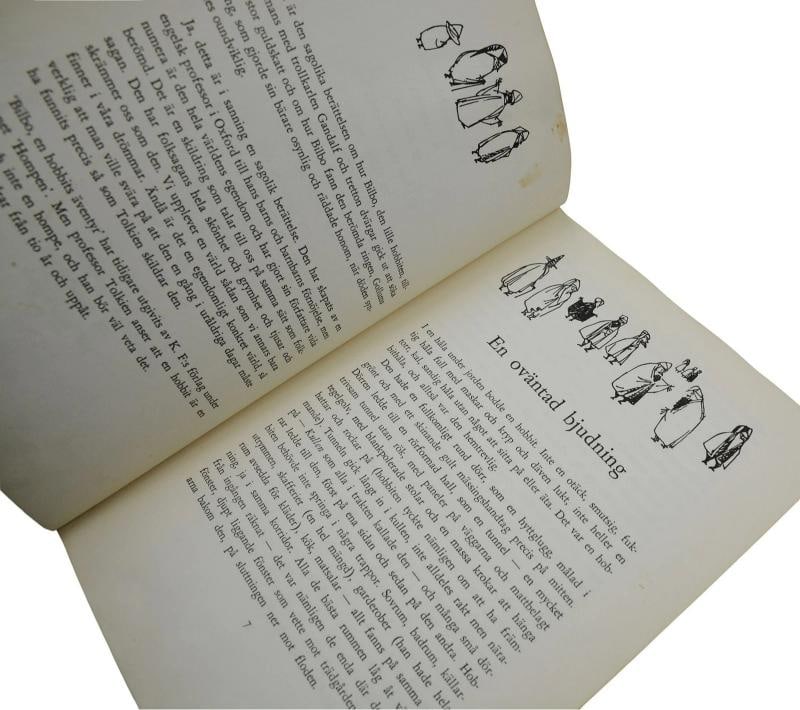 BILBO The Hobbit ~ J.R.R. TOLKIEN ~ First Tove Jansson Illustrated Edition 1962 - 6