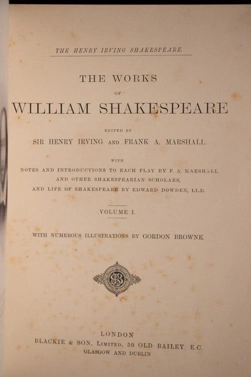 The Works of William Shakespeare / 1880 - 9