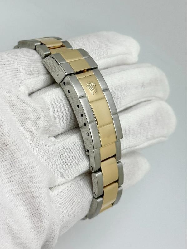 2003 Rolex Submariner 16613 Black 40mm 18k Yellow Gold Stainless Steel Box Paper - 12