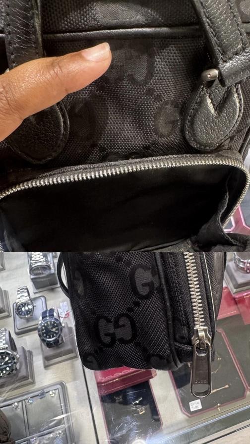 Gucci Off The Grid Black Crossbody Bag style #625850 - 13