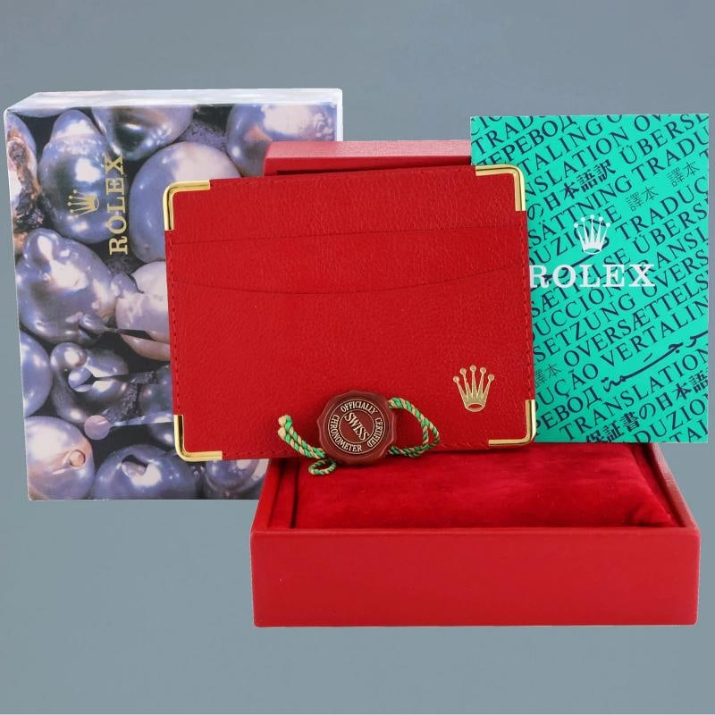 PEARL DIAMOND Rolex 68278 Yellow Gold 31mm Midsize Lady President Watch - 7