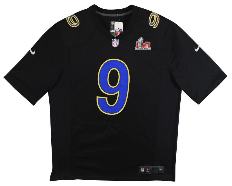 Rams Matthew Stafford Authentic Signed Black Nike Game Jersey BAS Witnessed - 4