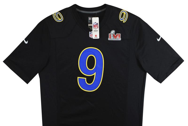 Rams Matthew Stafford Authentic Signed Black Nike Game Jersey BAS Witnessed - 5