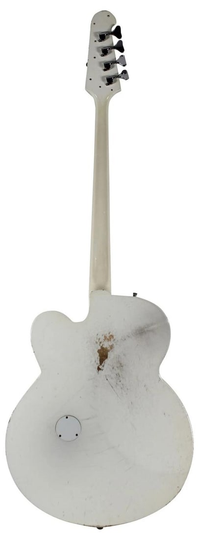 Dusty Hill ZZ Top 1990's Stage/Tour Used Bolin Archtop Crazy Cowboy Bass Guitar - 4