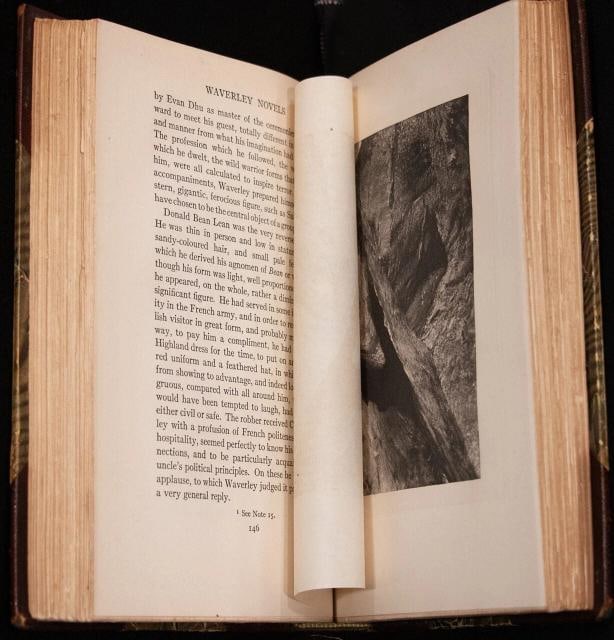 Works of Sir Walter Scott with Manuscript and Signed Engraving / 1912 - 14