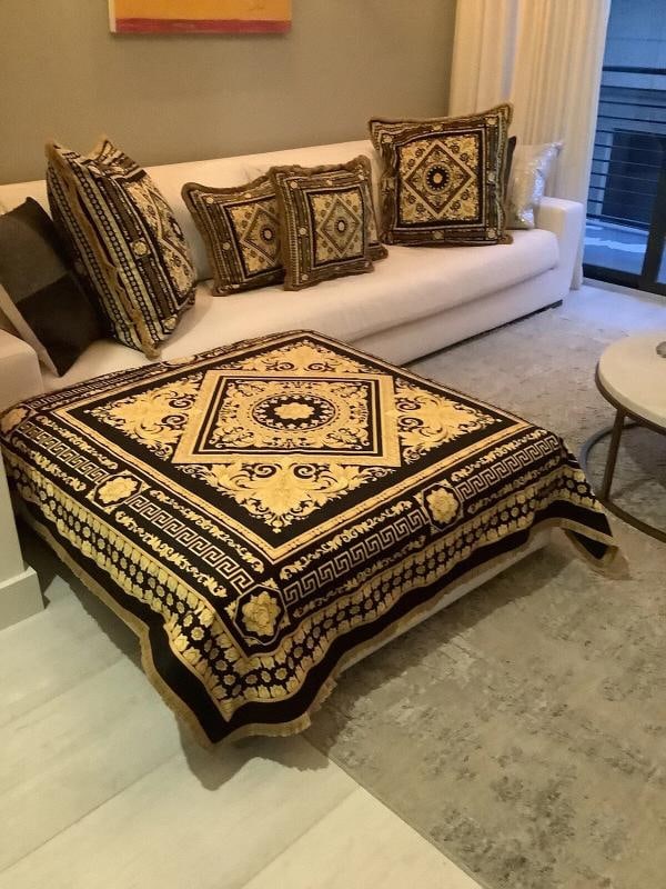 Custom Made Versace Carre Set Of 4 Custom Made Pillows Plus 55Ã¢â‚¬Â? - 16