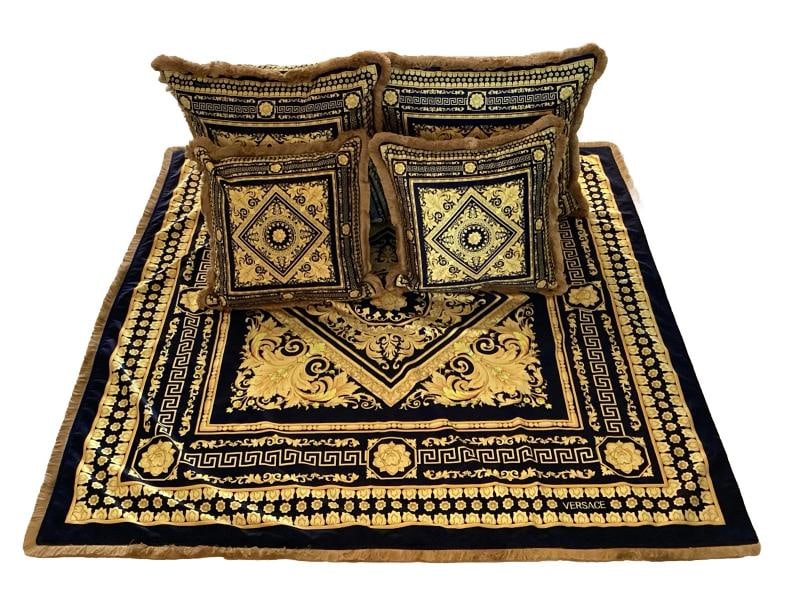 Custom Made Versace Carre Set Of 4 Custom Made Pillows Plus 55Ã¢â‚¬Â? (1 of 18)