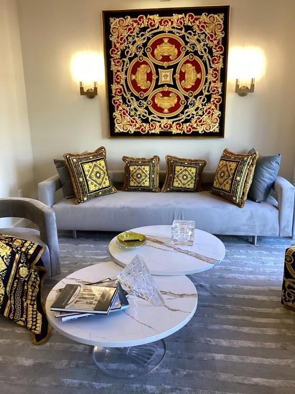 Custom Made Versace Carre Set Of 4 Custom Made Pillows Plus 55Ã¢â‚¬Â? - 6