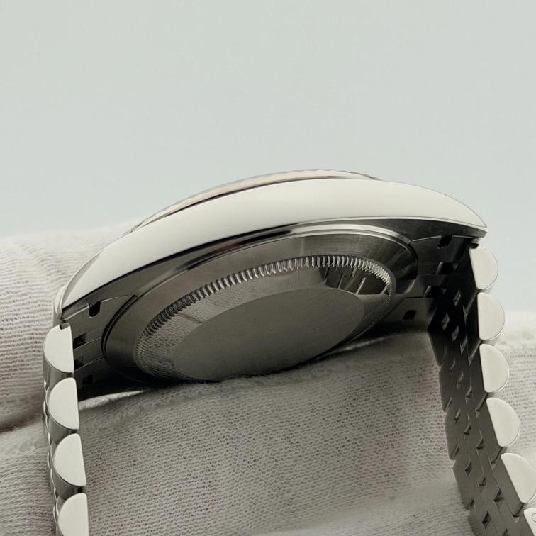 Rolex Datejust 41 126334 41mm Black Dial 18k White Gold Steel Jubilee Box Paper - 9