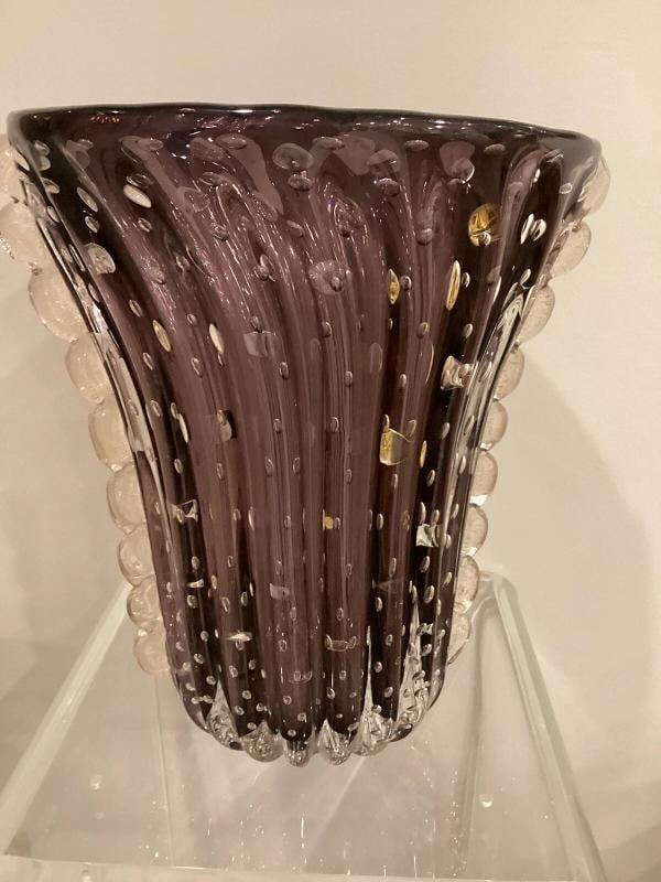 Murano Toso, large Murano glass vase Xxl Vase H15Ã¢â‚¬Â? Heavy Art Gl - 5