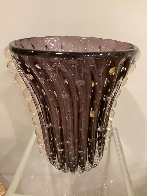 Murano Toso, large Murano glass vase Xxl Vase H15Ã¢â‚¬Â? Heavy Art Gl - 6